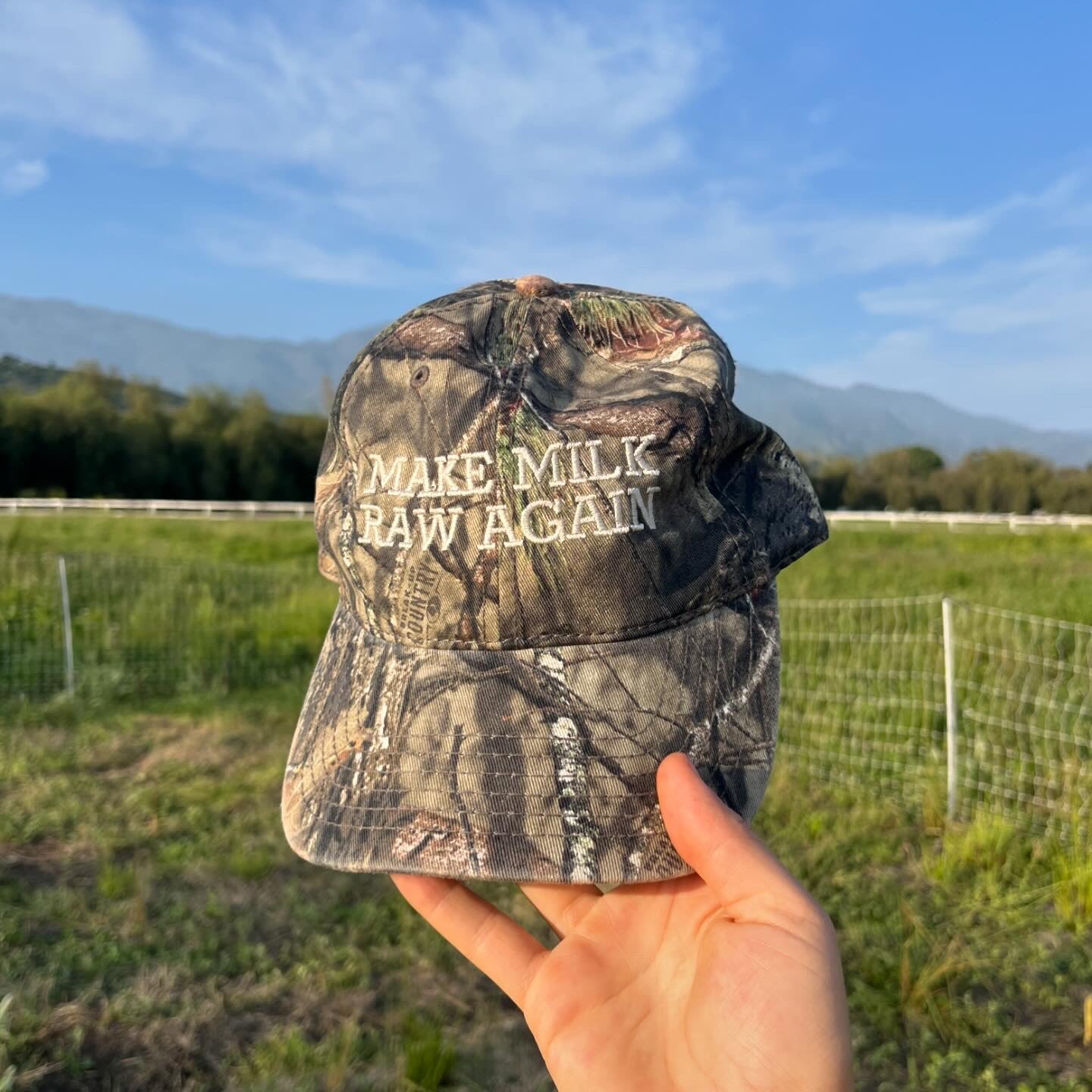 Make Milk Raw Again Hat