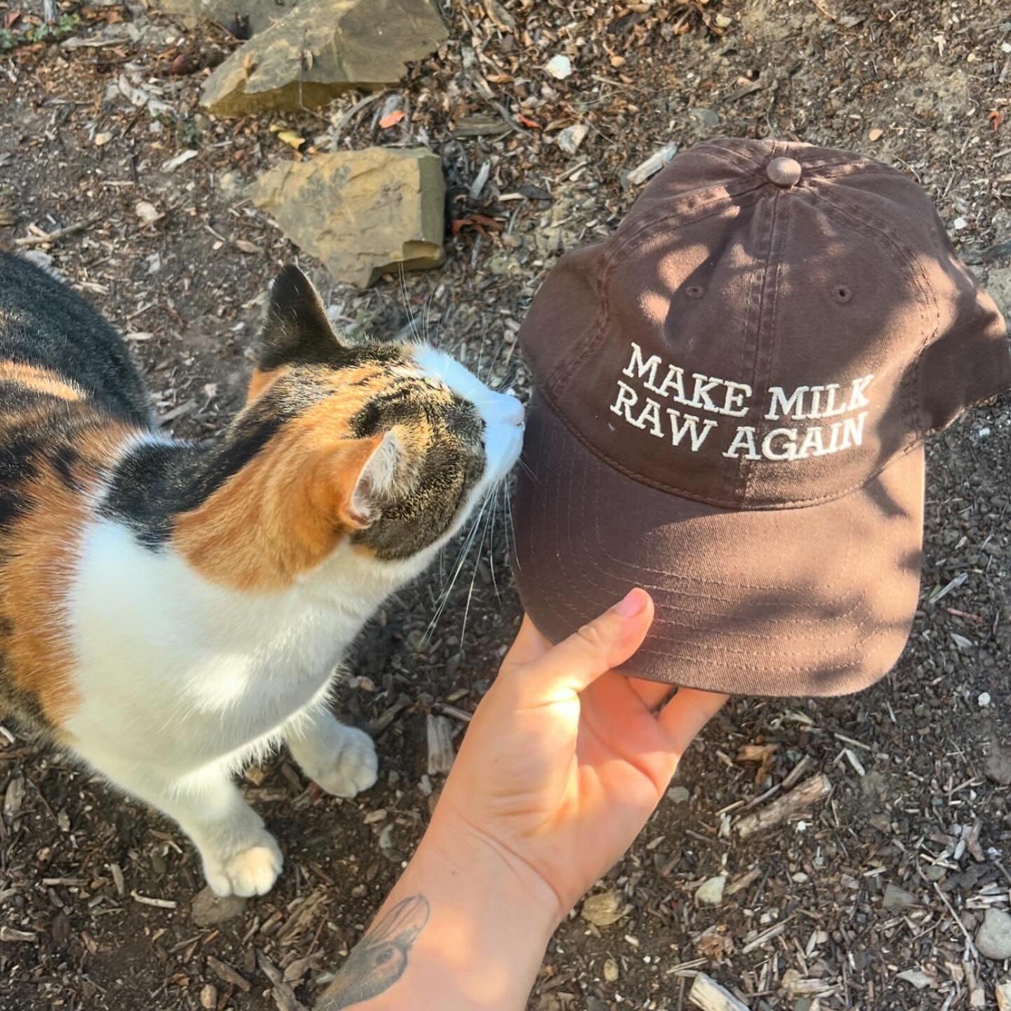 Make Milk Raw Again Hat